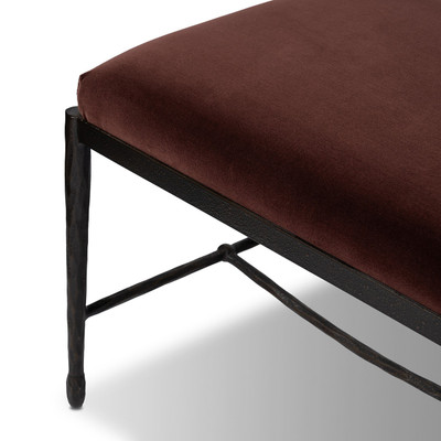 Four Hands Jade Accent Bench - Surrey Plum