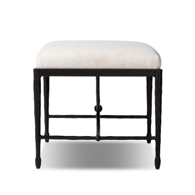 Four Hands Jade Accent Stool - Crypton Nomad Snow