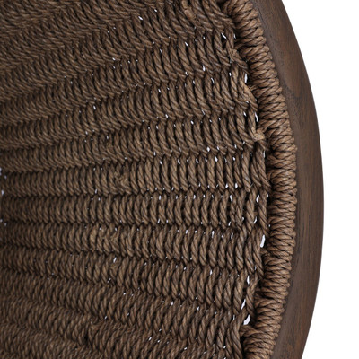 Four Hands Kernan Basket - Dark Textured Woven