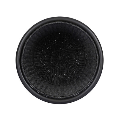 Four Hands Kernan Basket - Single Twisted Black Hyacinth