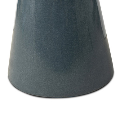 Four Hands Kika End Table - Smooth Slate Concrete