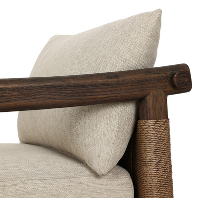 Four Hands Boda Outdoor Chair - Stained Saddle Brown FSC