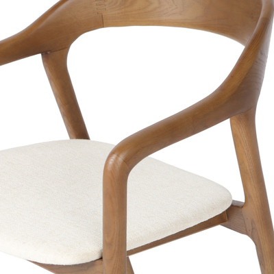 Four Hands Amare Dining Armchair - Alcala Cream