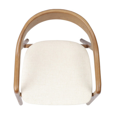 Four Hands Amare Dining Armchair - Alcala Cream