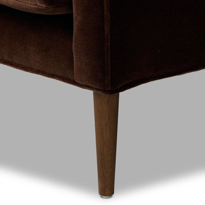 Four Hands Marlow Wing Chair - Monte Chocolate