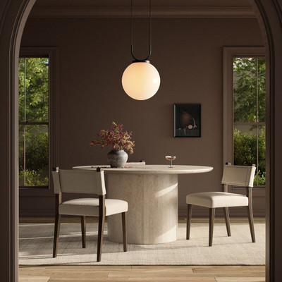 Four Hands Ferris Dining Chair - Crypton Nomad Snow