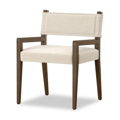Four Hands Ferris Dining Armchair - Crypton Nomad Snow
