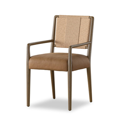 Four Hands Rothler Dining Armchair - Maestro Camel