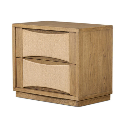Four Hands Wilmina Nightstand - Natural Paper Cord