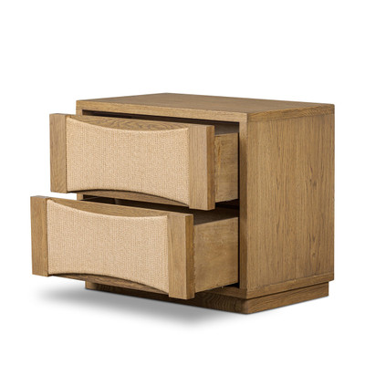 Four Hands Wilmina Nightstand - Natural Paper Cord