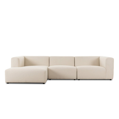 Four Hands Lawndale 3PC LAF Sectional - Fayette Cloud