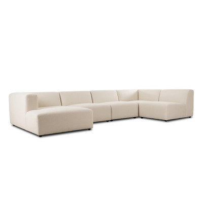 Four Hands Lawndale 5PC Sectional W/ LAFC - Fayette Cloud