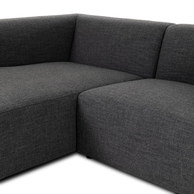 Four Hands Lawndale 2PC Sectional LAFC - Saxon Charcoal