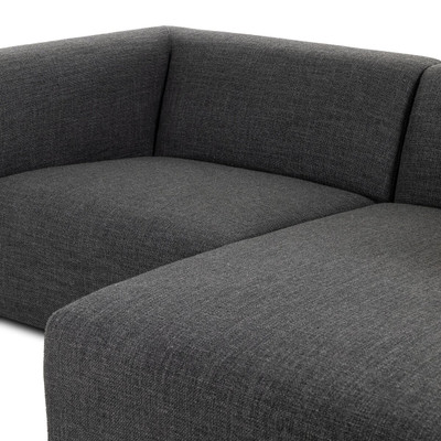 Four Hands Lawndale 2PC Sectional RAFC - Saxon Charcoal