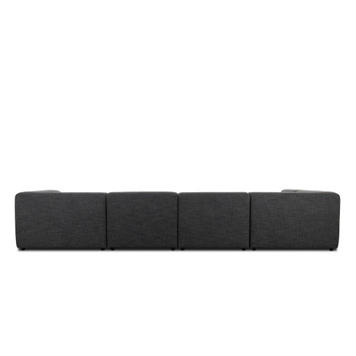 Four Hands Lawndale 5PC Sectional W/ RAFC - Saxon Charcoal