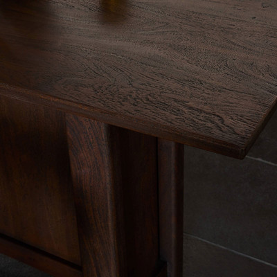Four Hands Canton Counter Table - Dark Brown Acacia