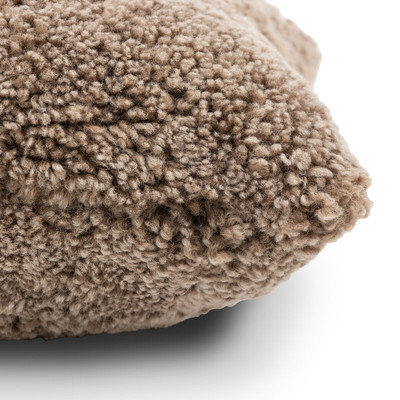 Four Hands Toby Pillow - Taupe Shearling - 14"x20" - Cover +Insert