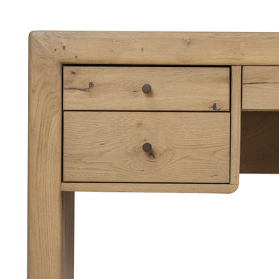 Four Hands Nico Desk - Aged Natural Oak Veneer