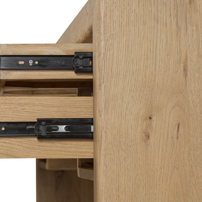 Four Hands Nico Desk - Aged Natural Oak Veneer