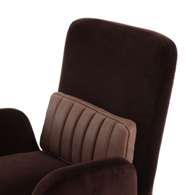 Four Hands Leda Desk Chair - Surrey Cocoa