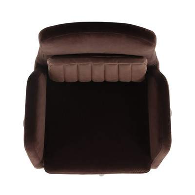 Four Hands Leda Desk Chair - Surrey Cocoa