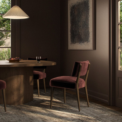 Four Hands Orville Dining Chair - Surrey Plum