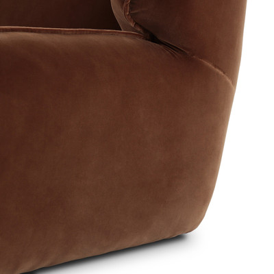 Four Hands Garland Swivel Chair - Surrey Ochre