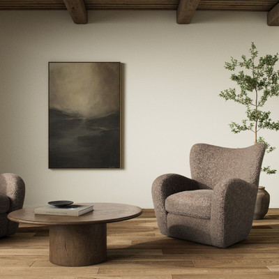 Four Hands Amelie Chair - Taupe Shearling