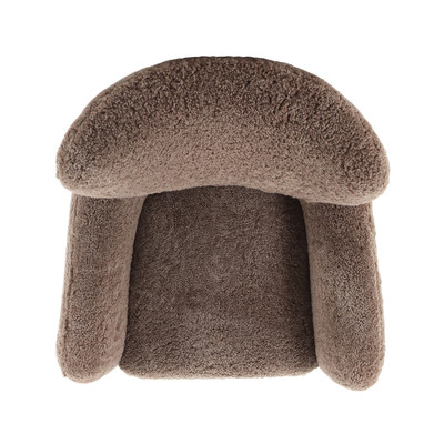 Four Hands Amelie Chair - Taupe Shearling