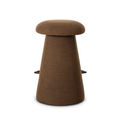 Four Hands Cannes Swivel Stool - Crypton Nomad Mushroom - Counter