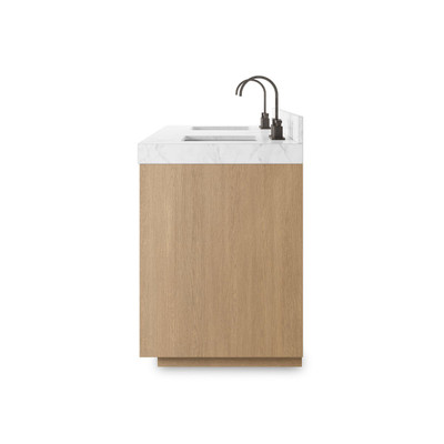 Four Hands Everett Double Vanity - Satin Light Wash Oak