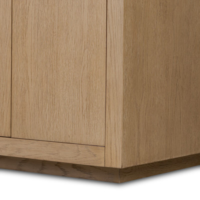 Four Hands Everett Double Vanity - Satin Light Wash Oak