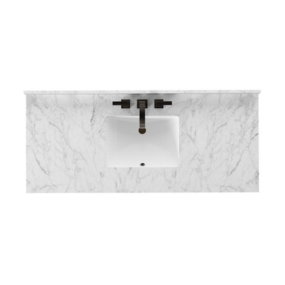 Four Hands Everett Single Wide Vanity - Satin Espresso Oak