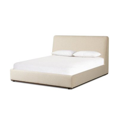 Four Hands Colt Platform King Bed - Irving Flax