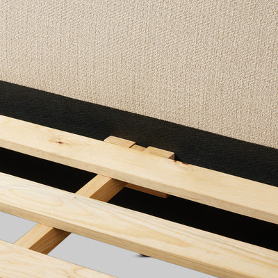 Four Hands Colt Platform King Bed - Irving Flax