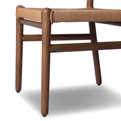 Four Hands Herrin Outdoor Dining Chair - Stained Toasted Brown