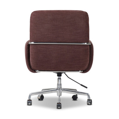 Four Hands Sherman Lowback Desk Chair - Laughlin Plum