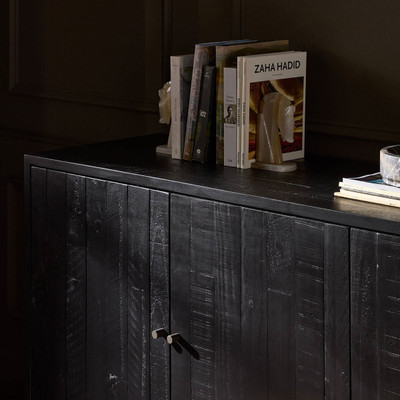 Four Hands Matthes Sideboard - Aged Black Pine