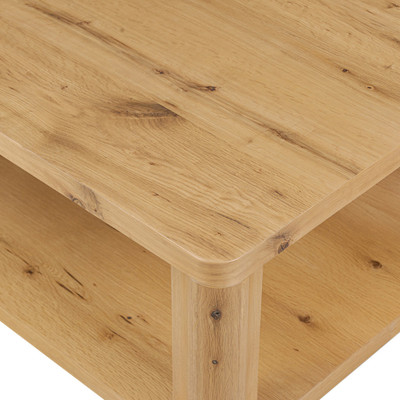 Four Hands Novella Coffee Table - Natural Oak Veneer Thick Random