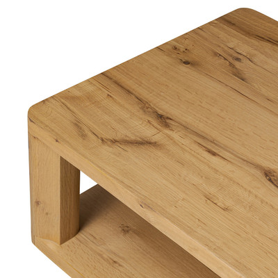 Four Hands Novella Coffee Table - Natural Oak Veneer Thick Random