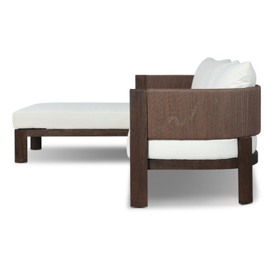 Four Hands Delancy Outdoor 2PC Sectional - LAF Chaise - Arashi Salt