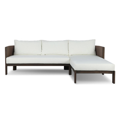 Four Hands Delancy Outdoor 2PC Sectional - RAF Chaise - Arashi Salt