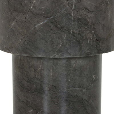 Four Hands Guthrie End Table - Warm Grey Marble