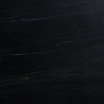 Four Hands Belle Oval Dining Table - Black Marble