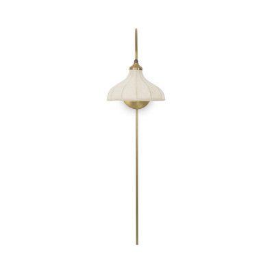 Four Hands Winslet Sconce - Beige Linen