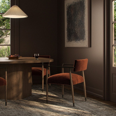 Four Hands Waldon Dining Chair - Altair Sienna