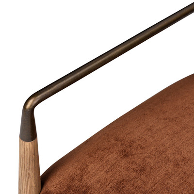 Four Hands Waldon Dining Chair - Altair Sienna