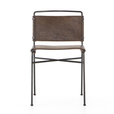 Four Hands Wharton Dining Chair - Distressed Brown