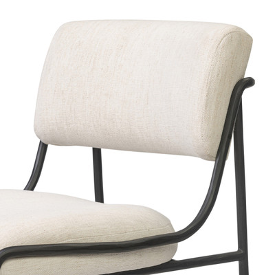 Four Hands Nettie Dining Chair - Crypton Nomad Snow