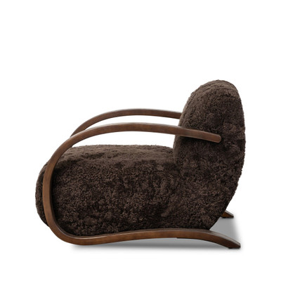 Four Hands Burke Chair - Cocoa Shearling